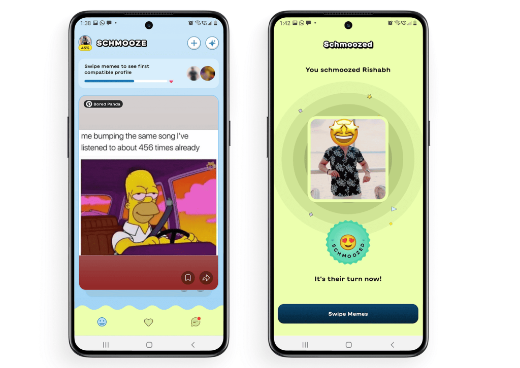 Schmooze app