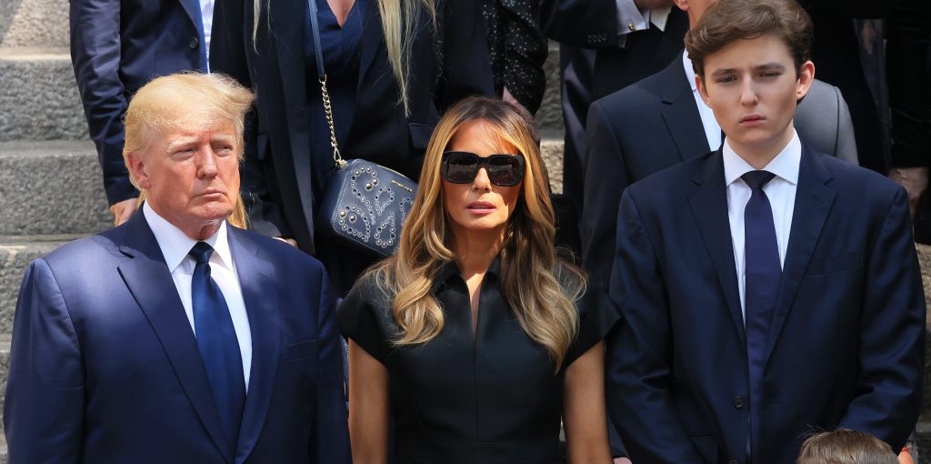 Дети Трампа: Дональд, Иванка, Эрик, Тиффани и Баррон